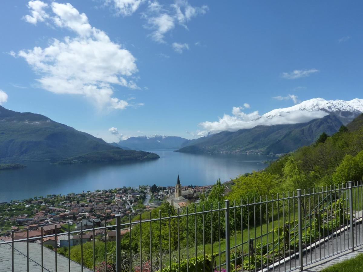 Villa Valuri Vista Magnifica Sul Lago Di Como Appartamento Piano Terra Vercana Dış mekan fotoğraf