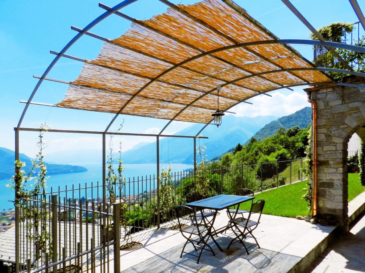 Villa Valuri Vista Magnifica Sul Lago Di Como Appartamento Piano Terra Vercana Dış mekan fotoğraf